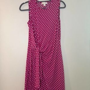 Pink Michael Kors wrap dress